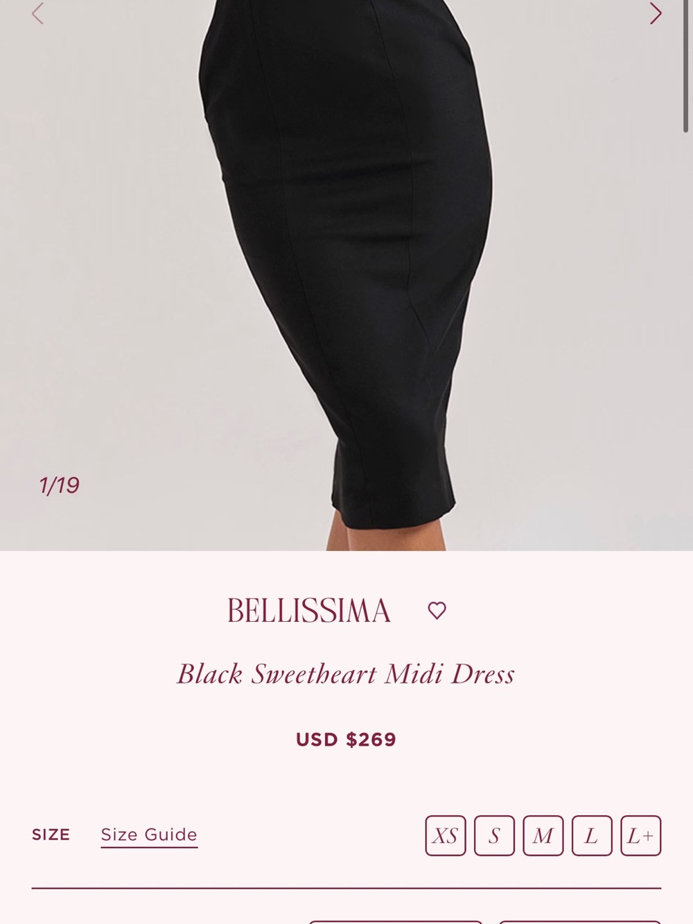 House of CB Black Bellissima Midi Dress - Picture 2 of 6
